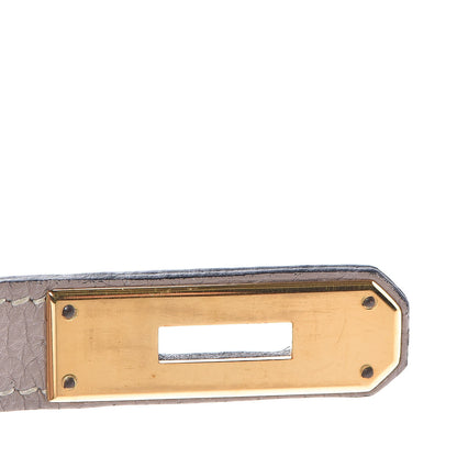 Hermes Togo Birkin 40 Gris Tourterelle 23 of 36
