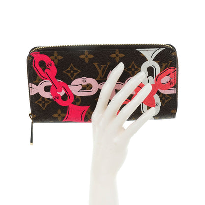 Louis Vuitton Monogram Bay Zippy Wallet Rose Ballerine Poppy 2 of 7