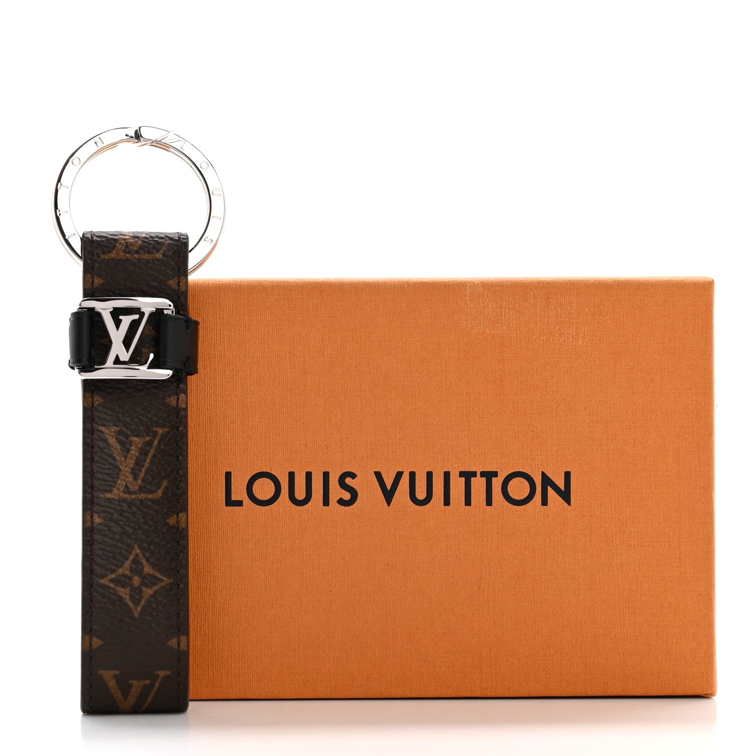 Louis Vuitton Monogram LV Dragonne Bag Charm Key Holder 5 of 5