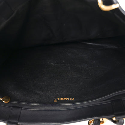 Chanel Lambskin CC Tote Black 5 of 11