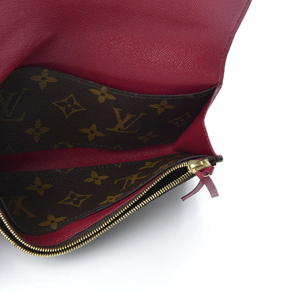 Louis Vuitton Monogram Emilie Wallet Fuchsia 5 of 7