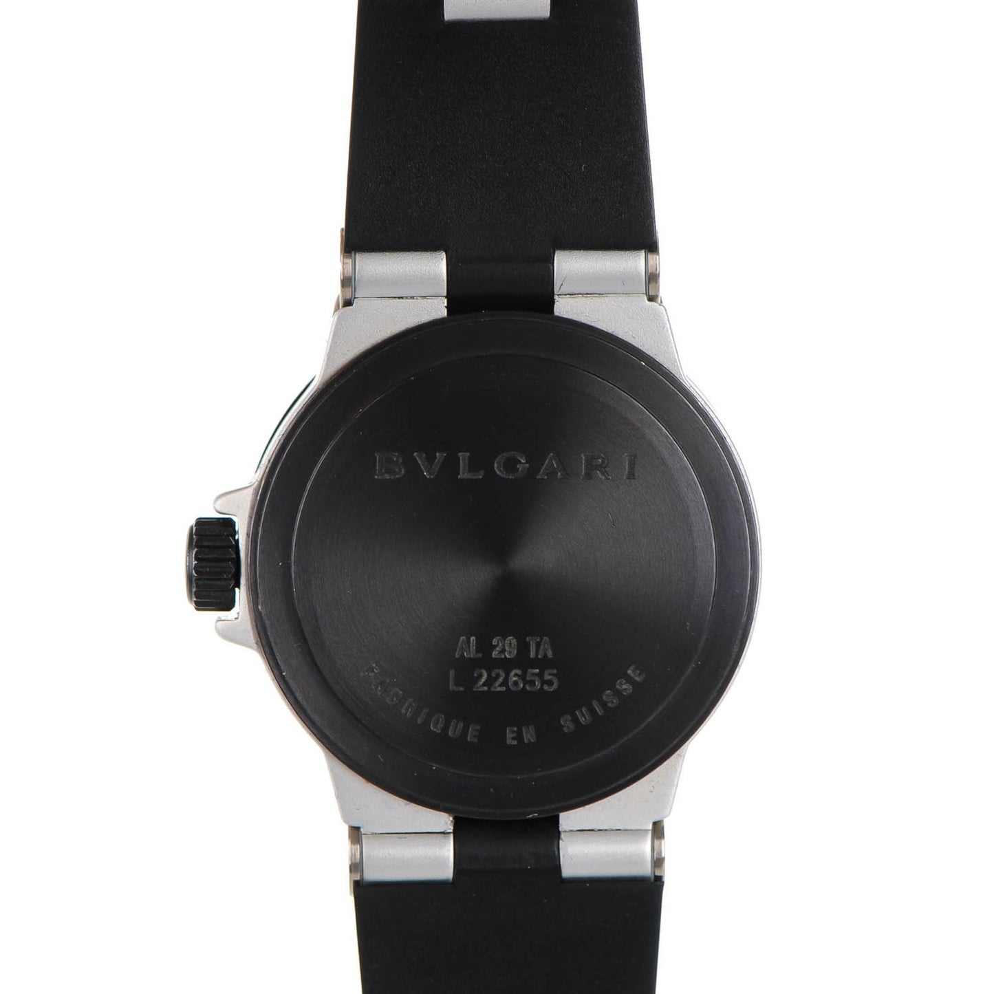 Aluminum Rubber 29mm Diagono Quartz Watch