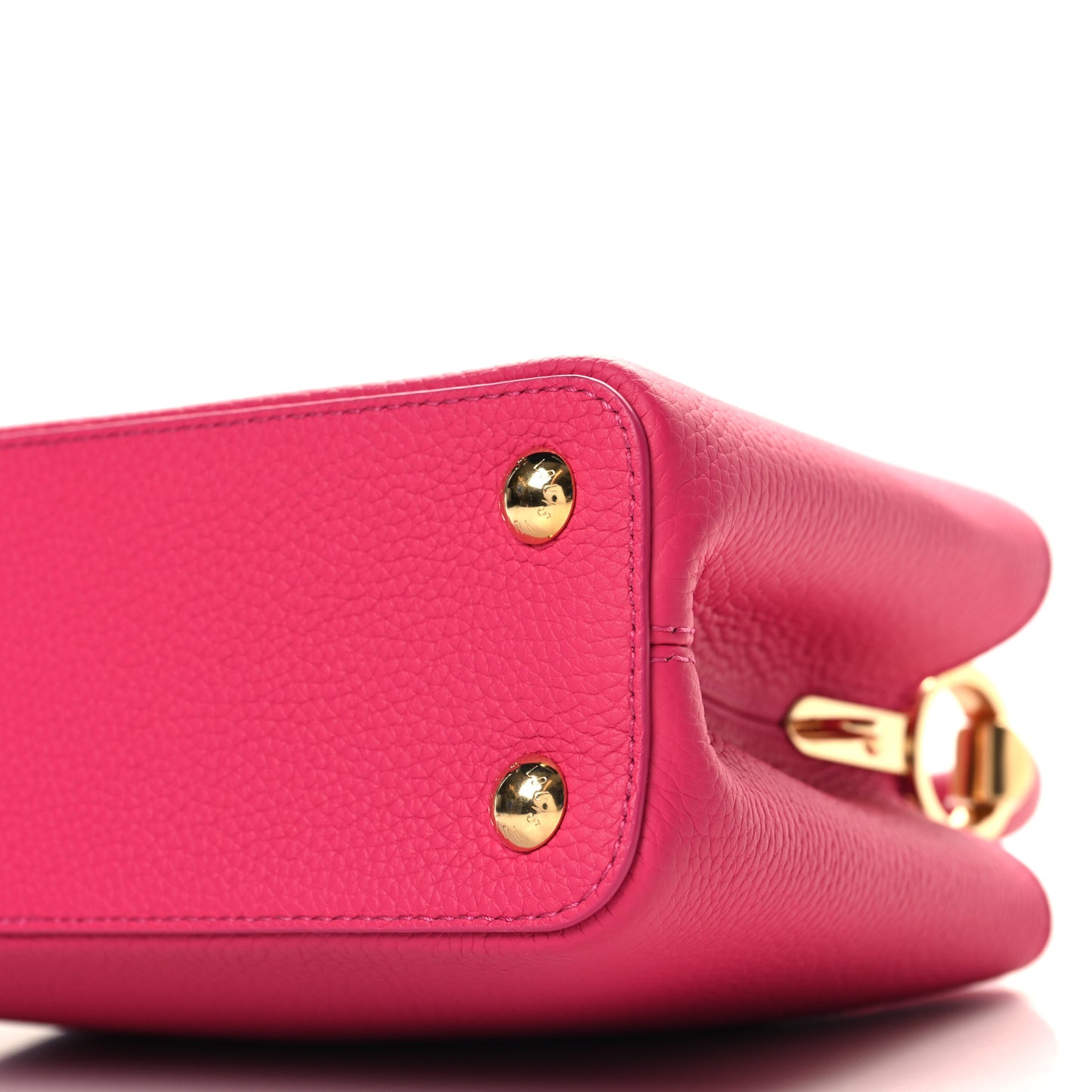 LV X TM Lambskin Embroidered Mini Cherry Blossom Capucines Pink Capucines Pink