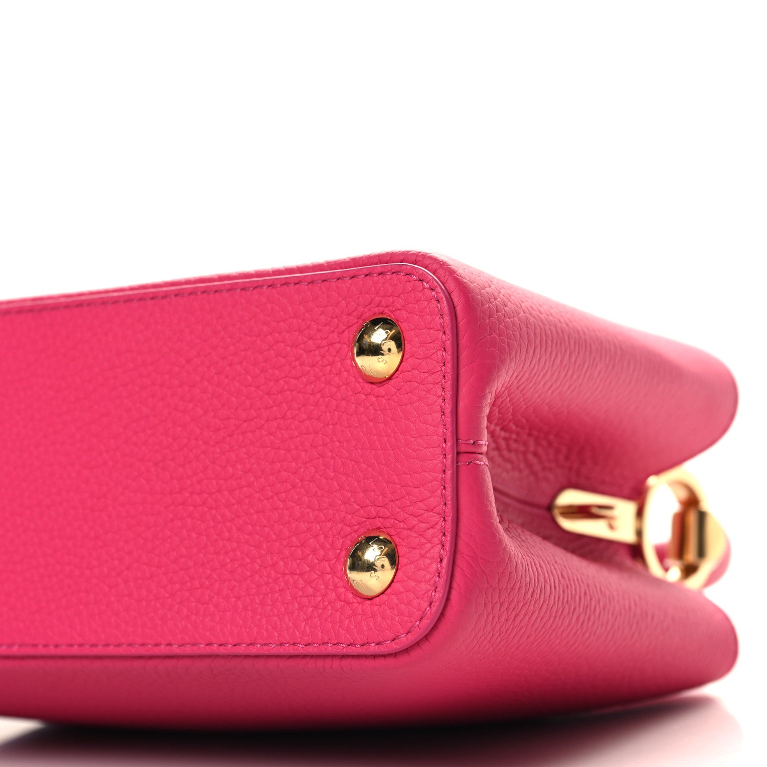 Louis Vuitton LV X TM Lambskin Embroidered Mini Cherry Blossom Capucines Pink Capucines Pink 9 of 10