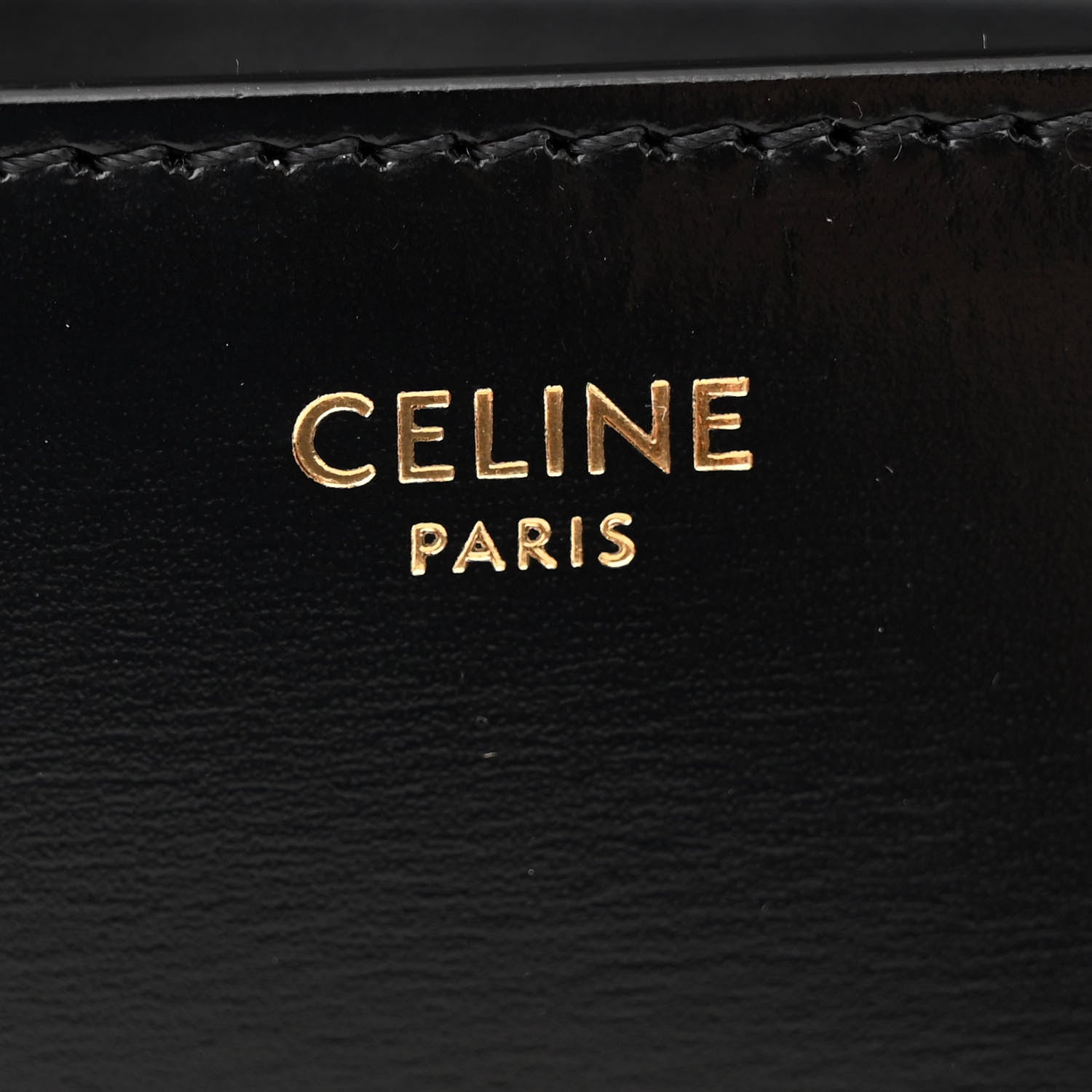 Celine Shiny Calfskin Nano Triomphe Black 6 of 11