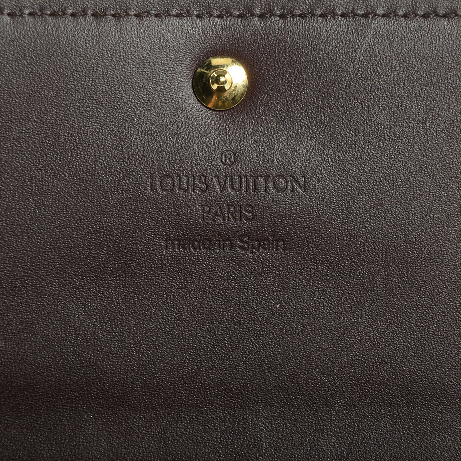 Louis Vuitton Vernis Business Card Holder Amarante 6 of 8