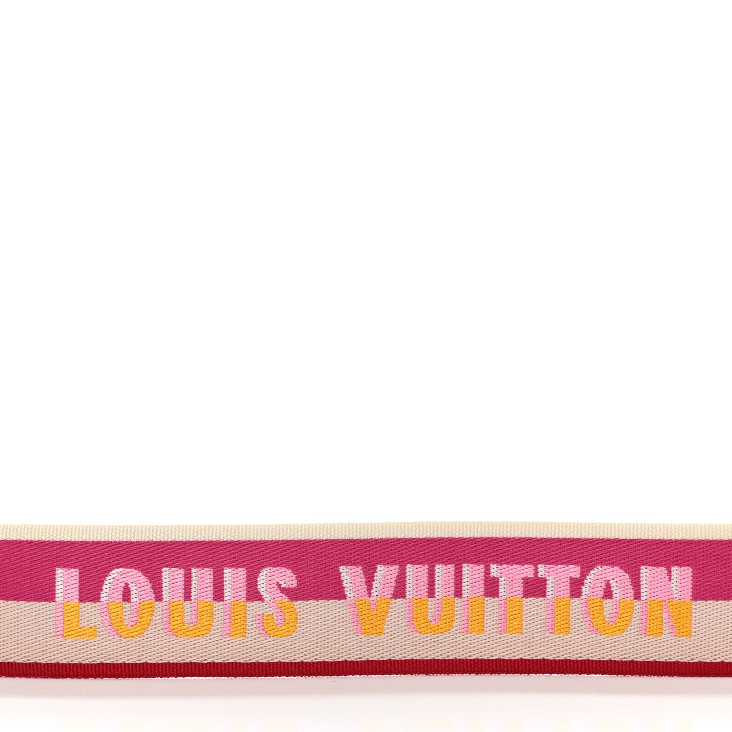 Louis Vuitton Jacquard Speedy Bandouliere 20 Shoulder Strap Fuchsia 4 of 4