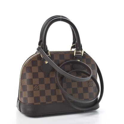 Louis Vuitton Damier Ebene Alma BB 2 of 9