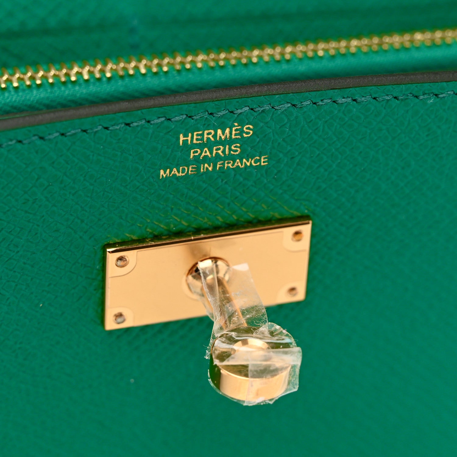 Hermes Epsom Kelly Wallet To Go Vert Jade 6 of 7