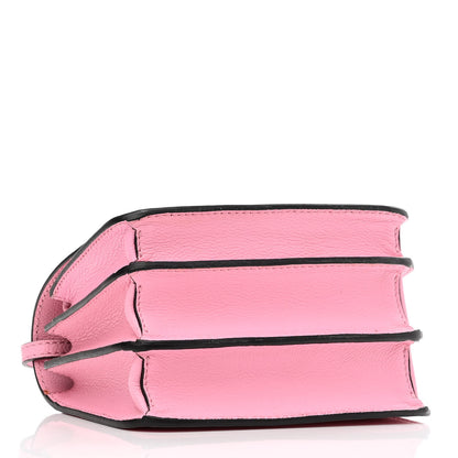 Versace Grained Calfskin La Medusa Shoulder Bag Pink 4 of 13