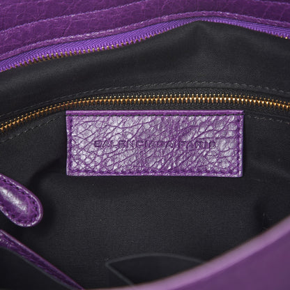 Balenciaga Agneau Giant 12 Gold Hardware Velo Ultraviolet 6 of 10