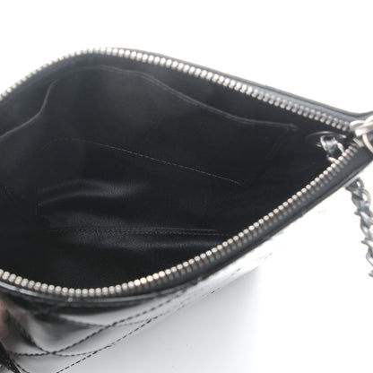 Chanel Patent Quilted Crossbody Black 5 of 10