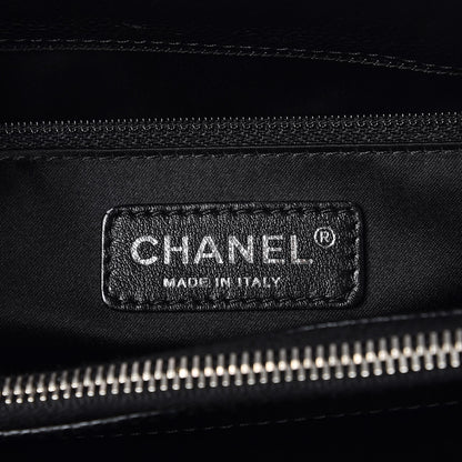 Chanel Caviar Quilted Grand Shopping Tote GST Black 6 of 8