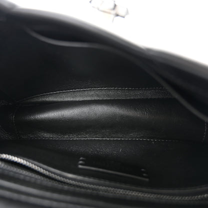 Valentino Garavani Nappa Monochrome Small Roman Stud Shoulder Bag Black 5 of 9