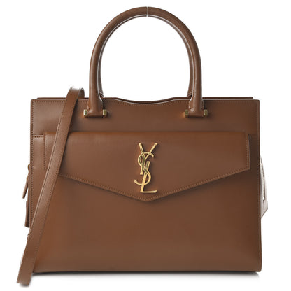 Saint Laurent Grain De Poudre Medium Uptown Tote Brick 2 of 20