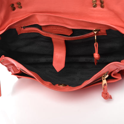 Proenza Schouler Lambskin Medium PS1 Satchel Deep Coral 5 of 9