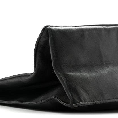 Chanel Lambskin CC Tote Black 10 of 15