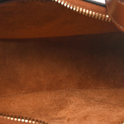 Celine Smooth Calfskin Medium Strap Ava Triomphe Shoulder Bag Tan 5 of 10