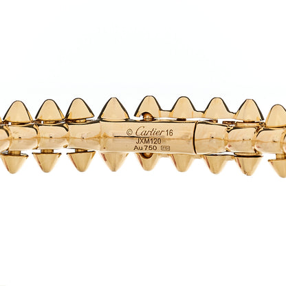 Cartier 18K Pink Gold Small Clash De Cartier Bracelet 16 3 of 4