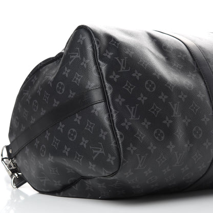Louis Vuitton Monogram Eclipse Keepall Bandouliere 55 9 of 20