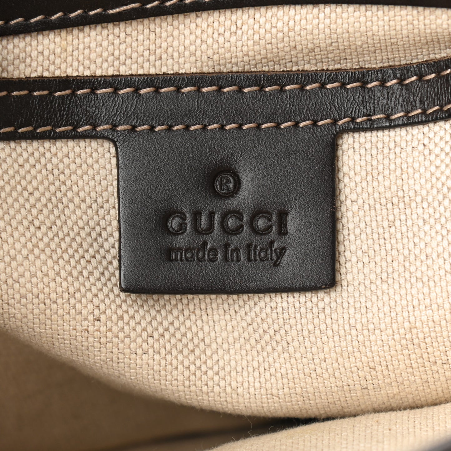 GG Plus Monogram Small Flap Messenger Bag Beige Dark Brown