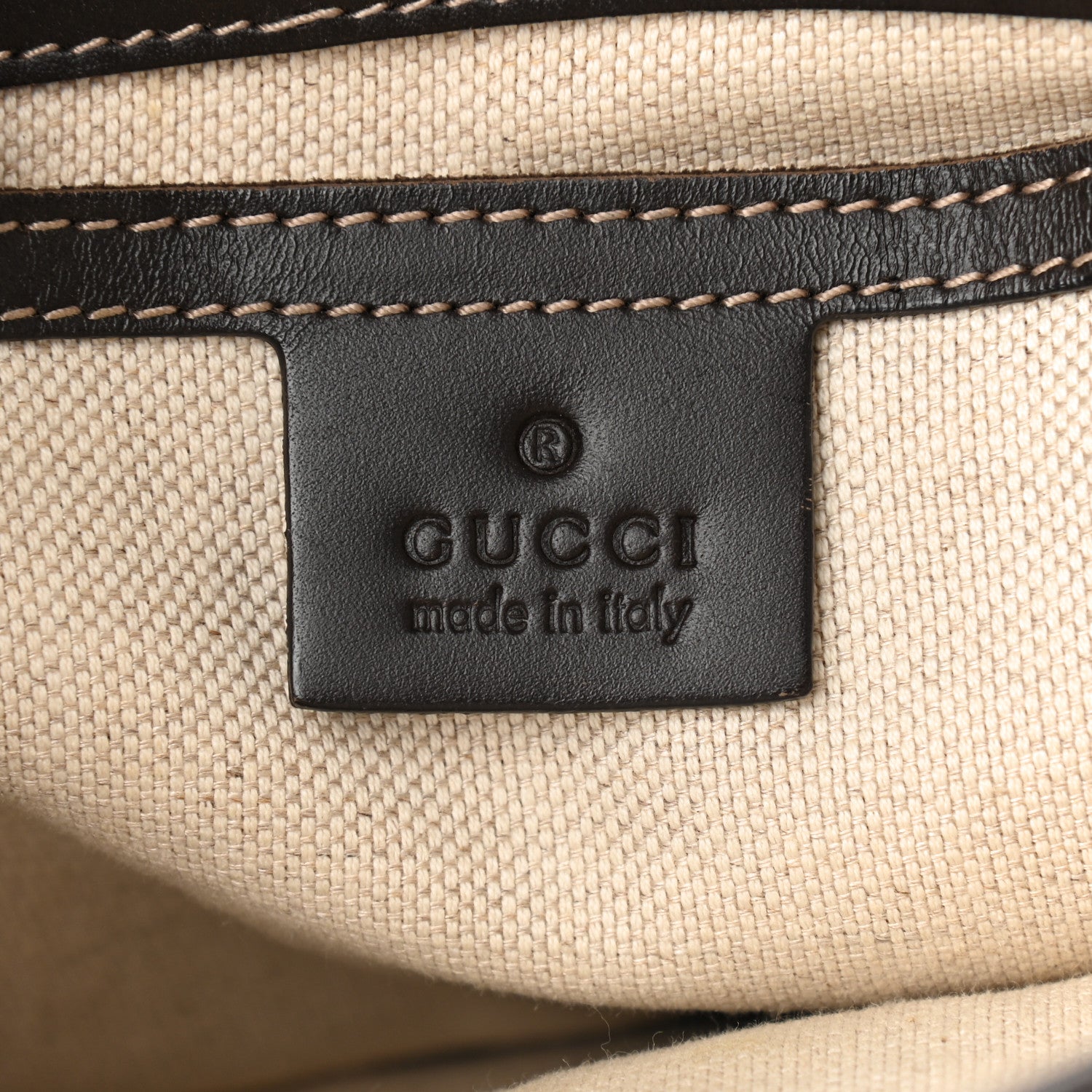 Gucci GG Plus Monogram Small Flap Messenger Bag Beige Dark Brown 6 of 14