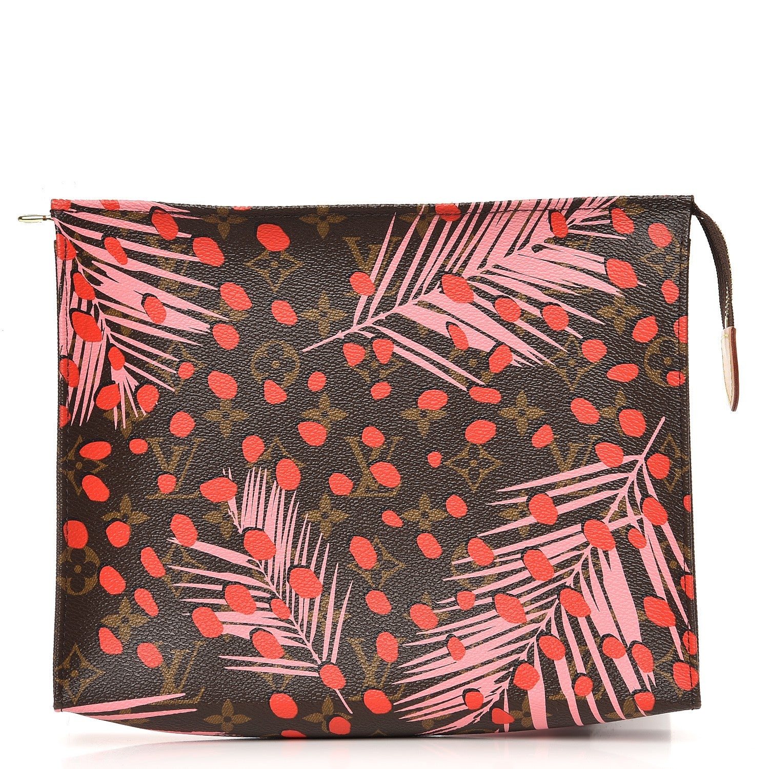 Louis Vuitton Monogram Jungle Dots Toiletry Pouch 26 Sugar Pink Poppy 1 of 7