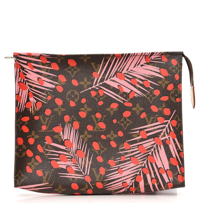 Louis Vuitton Monogram Jungle Dots Toiletry Pouch 26 Sugar Pink Poppy 1 of 7