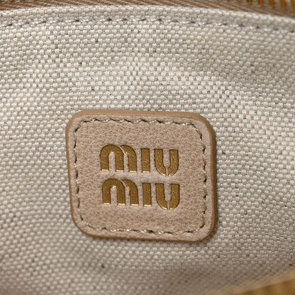 Miu Miu Nappa Aviator Mini Pouch Corda 6 of 9