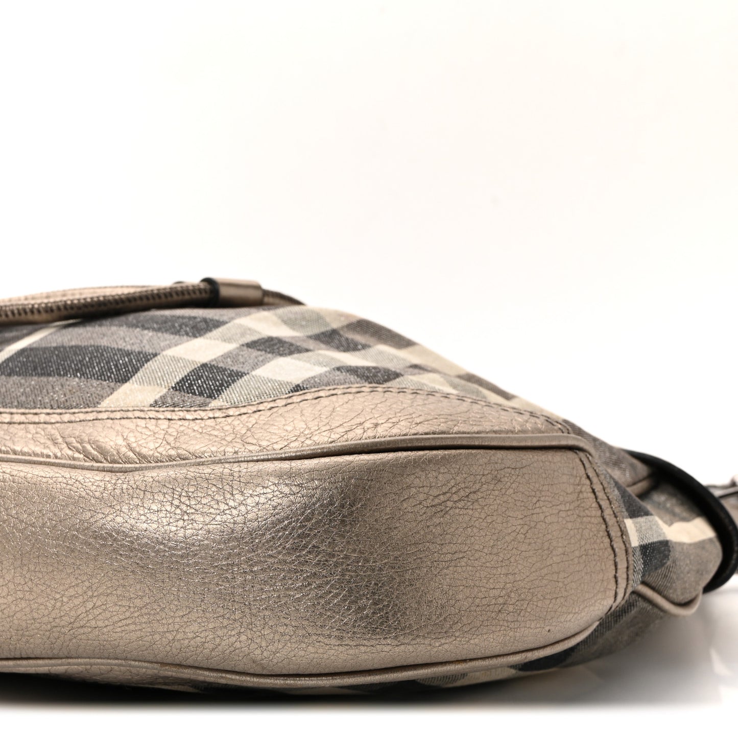 Shimmer Check Hobo Pewter