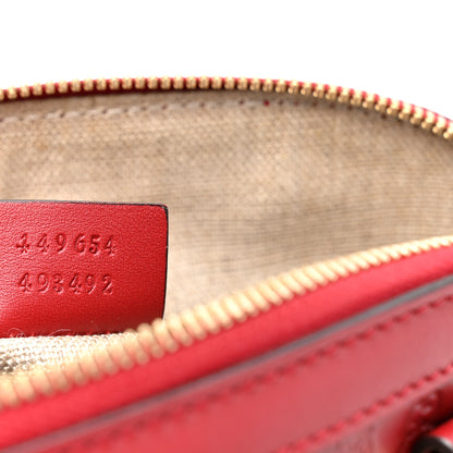 Gucci Soft Microguccissima Mini Dome Bag Rosso 6 of 11