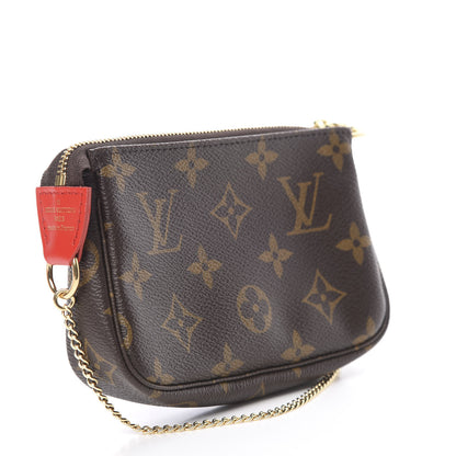 Louis Vuitton Monogram 2020 Christmas Animation Bumper Cars Mini Pochette Accessories Coquelicot 3 of 8