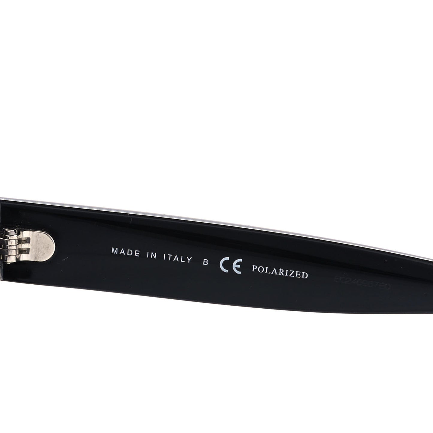 Acetate Polarized Square CC Sunglasses 5380 Black