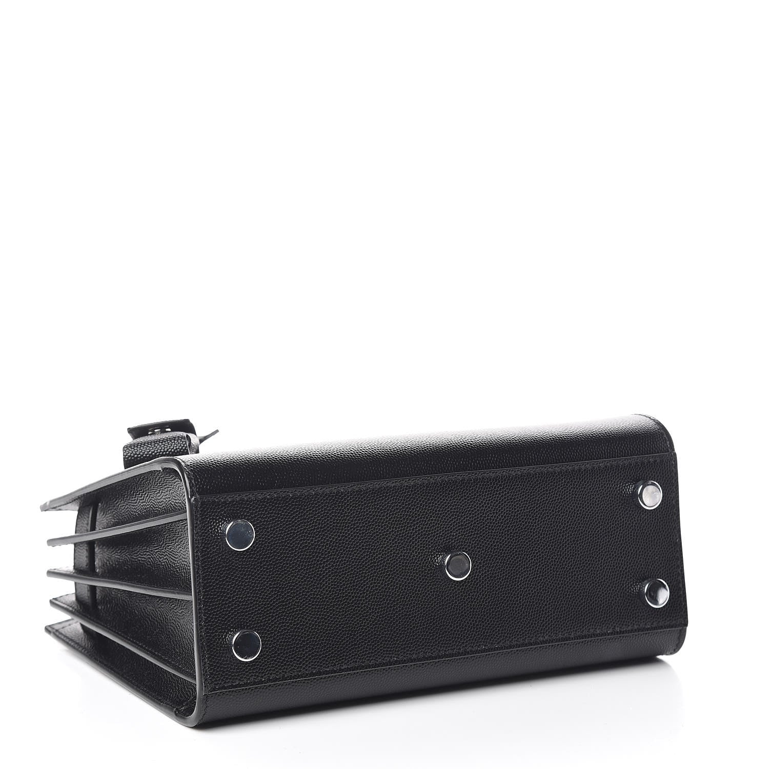 Saint Laurent Grained Calfskin Nano Sac De Jour Black 4 of 10