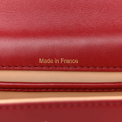 Delvaux Calfskin Mini Tempete Satchel Red 7 of 15