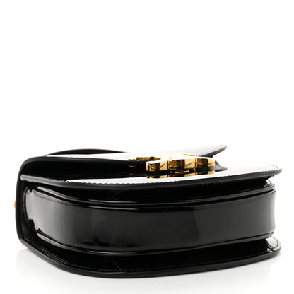 Celine Patent Calfskin Triomphe Mini Besace Clea Black 4 of 11