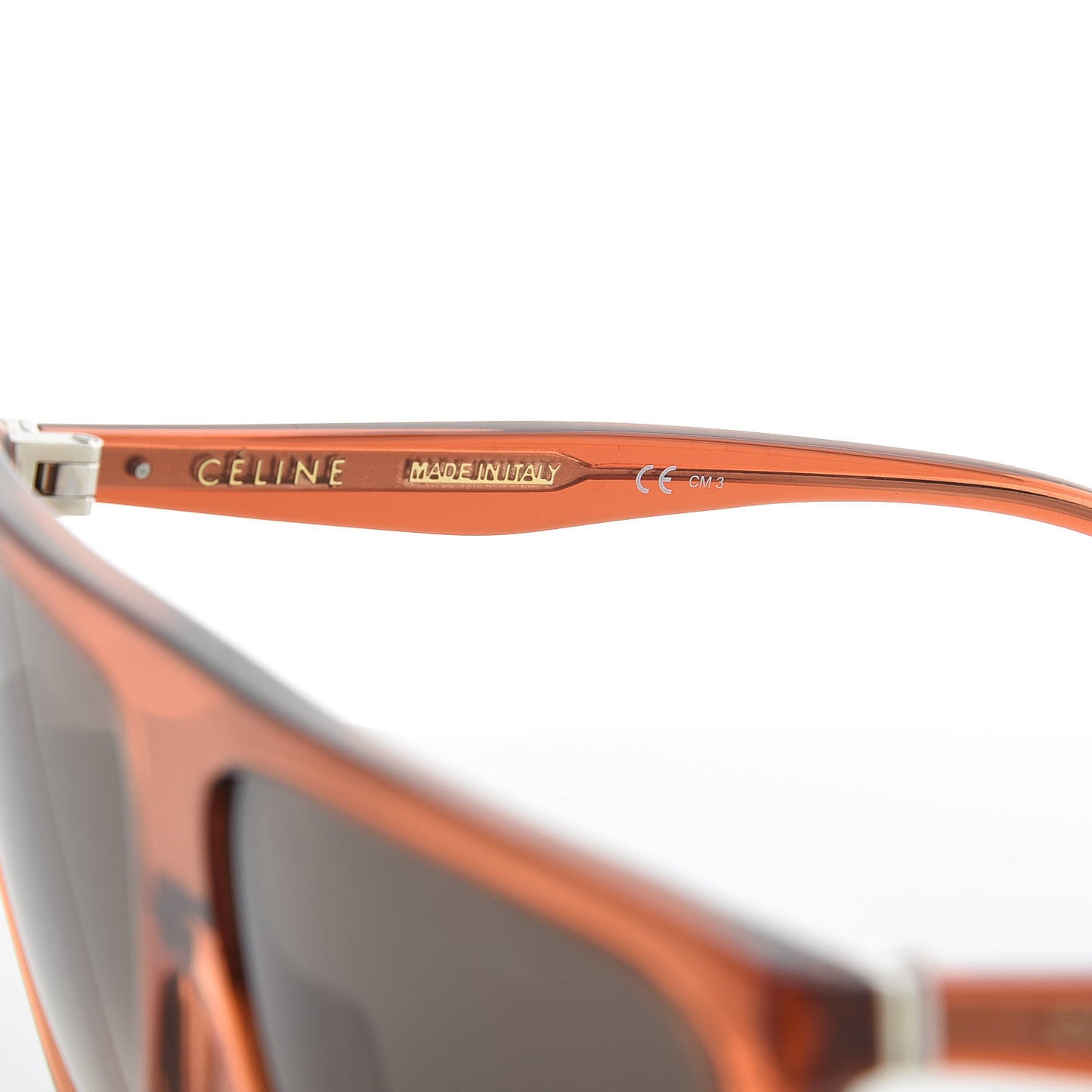 Acetate Thin Shadow Sunglasses CL41435/S Orange