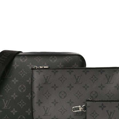 Louis Vuitton Reverse Monogram Eclipse Trio Messenger 8 of 11