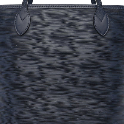 Louis Vuitton Epi Neverfull MM Indigo 7 of 16