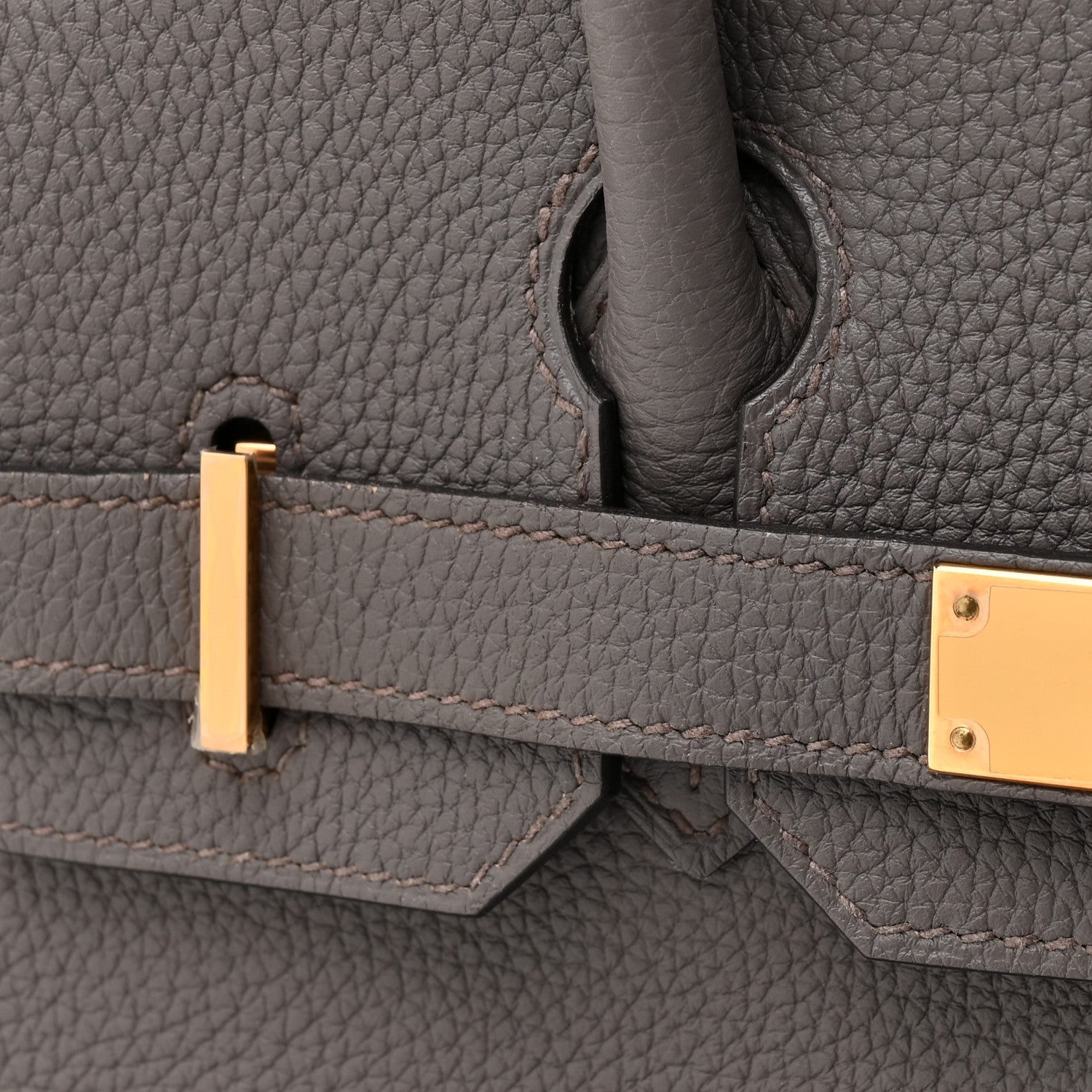 Hermes Togo Birkin 30 Etain 12 of 12