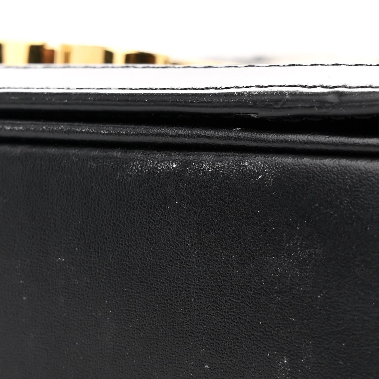 Celine Canvas Calfskin Triomphe Embroidered Medium Triomphe Bag Black 15 of 18
