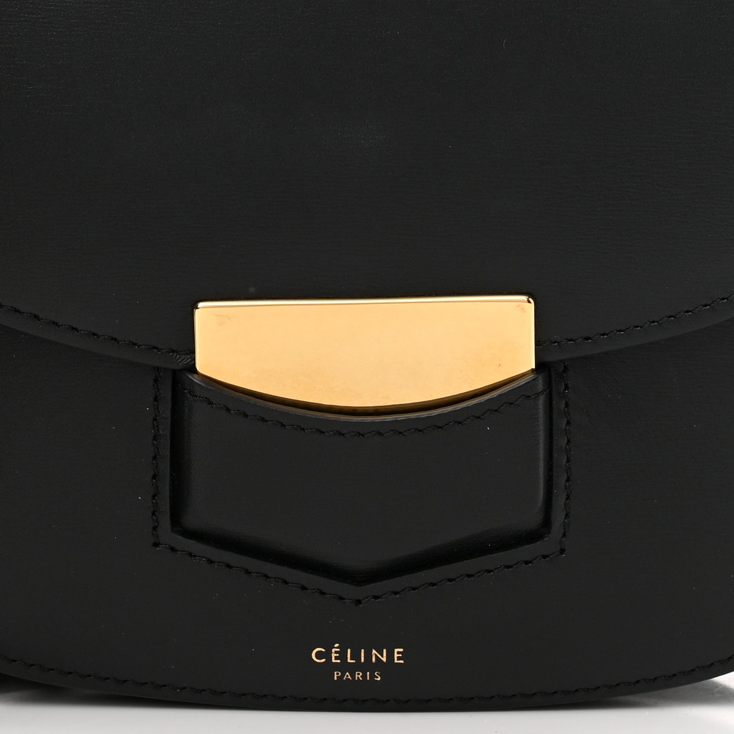 Palmelato Calfskin Small Trotteur Black