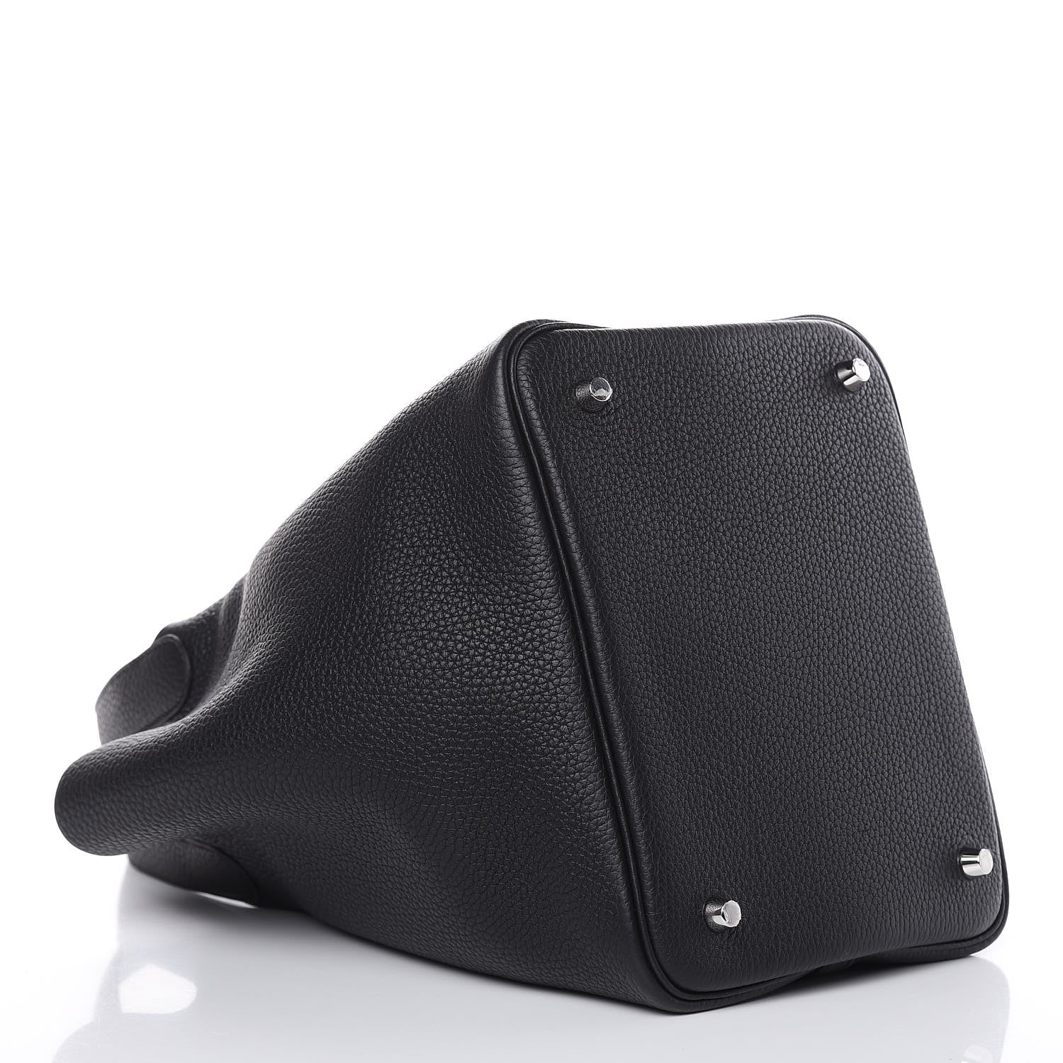 Hermes Taurillon Clemence Picotin Lock 18 MM Black 4 of 9