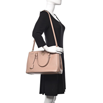 Prada Saffiano Medium Galleria Double Zip Tote Cammeo 3 of 19