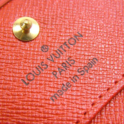 Louis Vuitton Epi Coin Purse Wallet Red 7 of 8