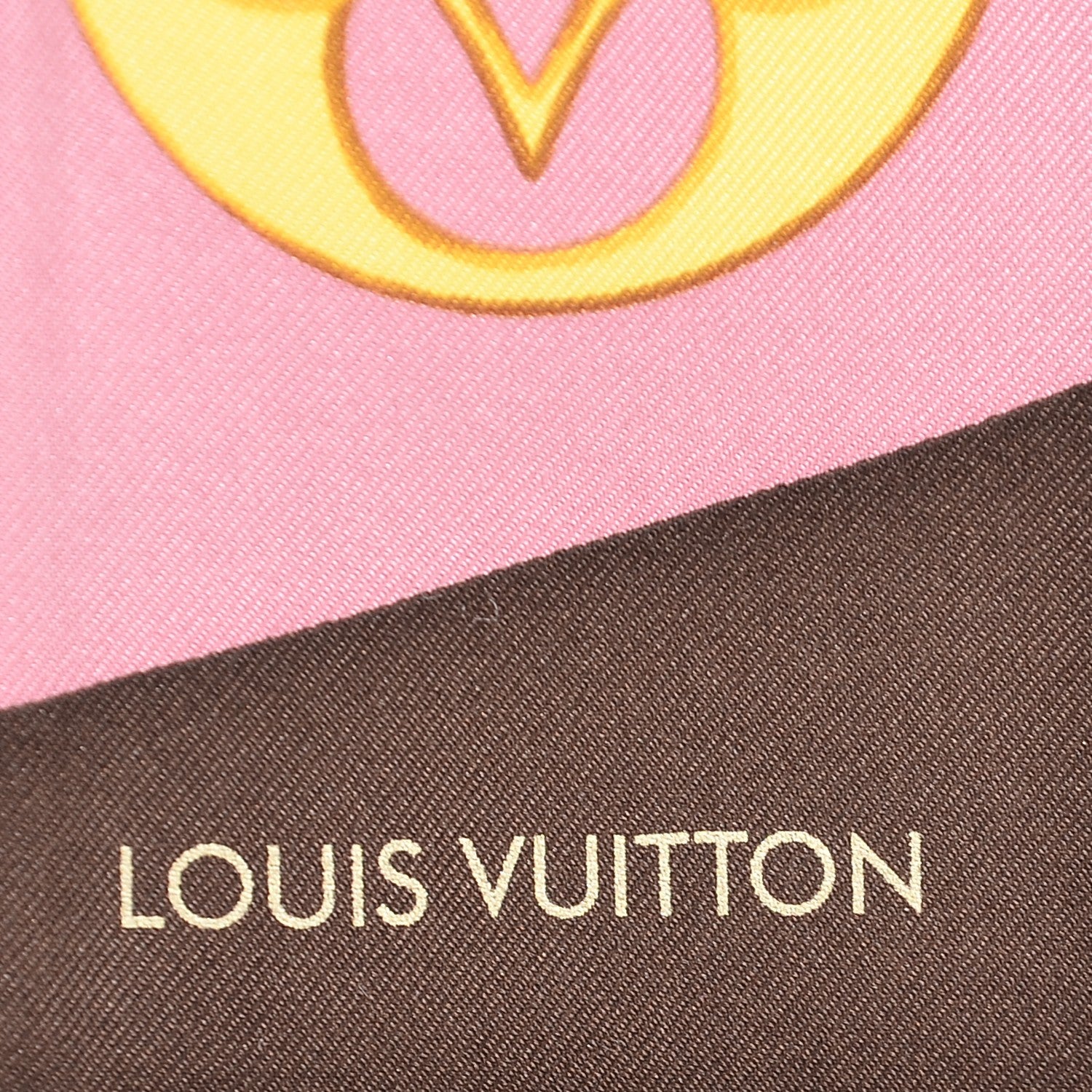 Louis Vuitton Silk Bandeau 3 of 5