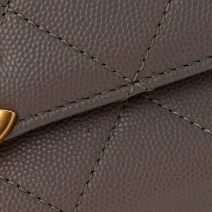 Chanel Caviar Quilted Mini Bracelet On Chain Flap Grey 15 of 16