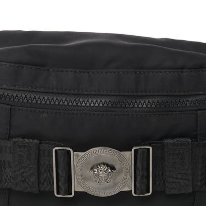 Versace Nylon Palazzo Medusa Belt Bag Black 8 of 13