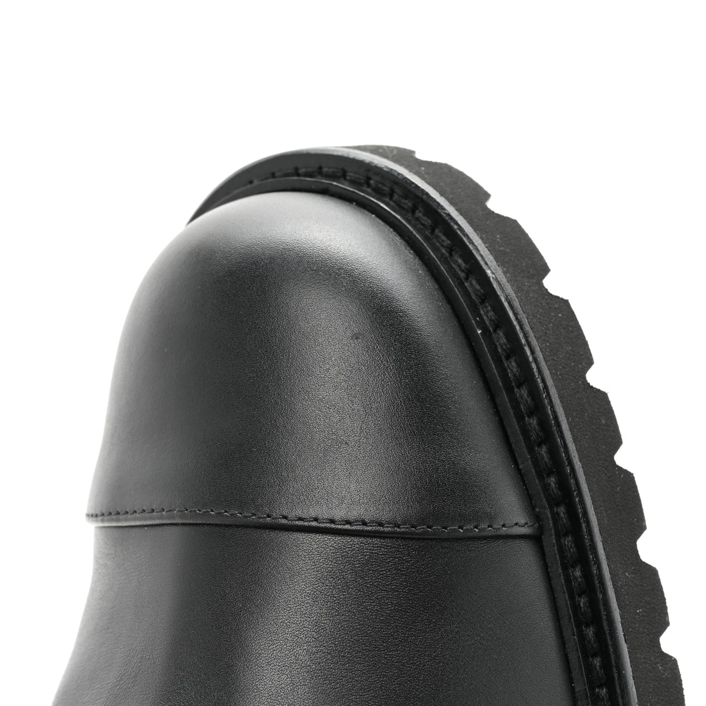 Calfskin CC Ankle Boots 42 Black