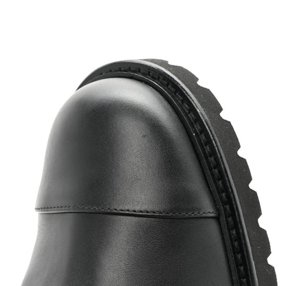 Chanel Calfskin CC Ankle Boots 42 Black 12 of 16